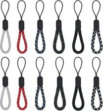 Finger Lanyard,12 Pcs Short Wrist Lanyard 4.72inch Small Lanyard for Keys,USB
