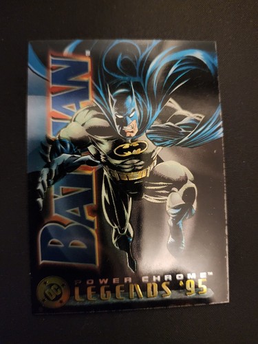 1995 Skybox DC Legends Power Chrome Batman Hall Of Heroes #4 Nm