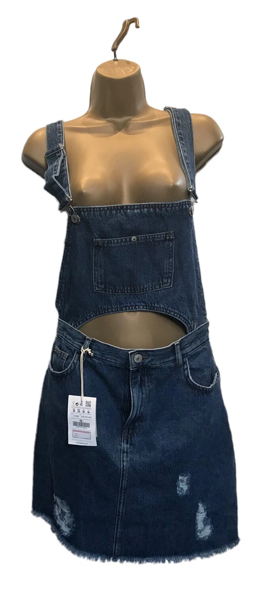 Pull and bear 2025 dungaree dress