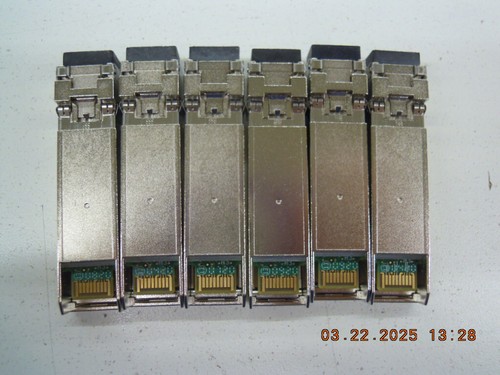 Lot of 6 FTLX8574D3BCL FINISAR 10GBase-SR 850nm Multimode SW 400m SFP+ Transceiv - 第 2/7 張圖片