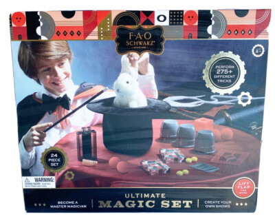FAO Schwarz Ultimate Magic Set-Over 275 Tricks!! Original Price $80 New In box!