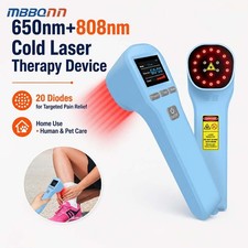 Handheld Cold Laser Therapy Device 880mW 20 Diodes for Pain Relief at Home Use