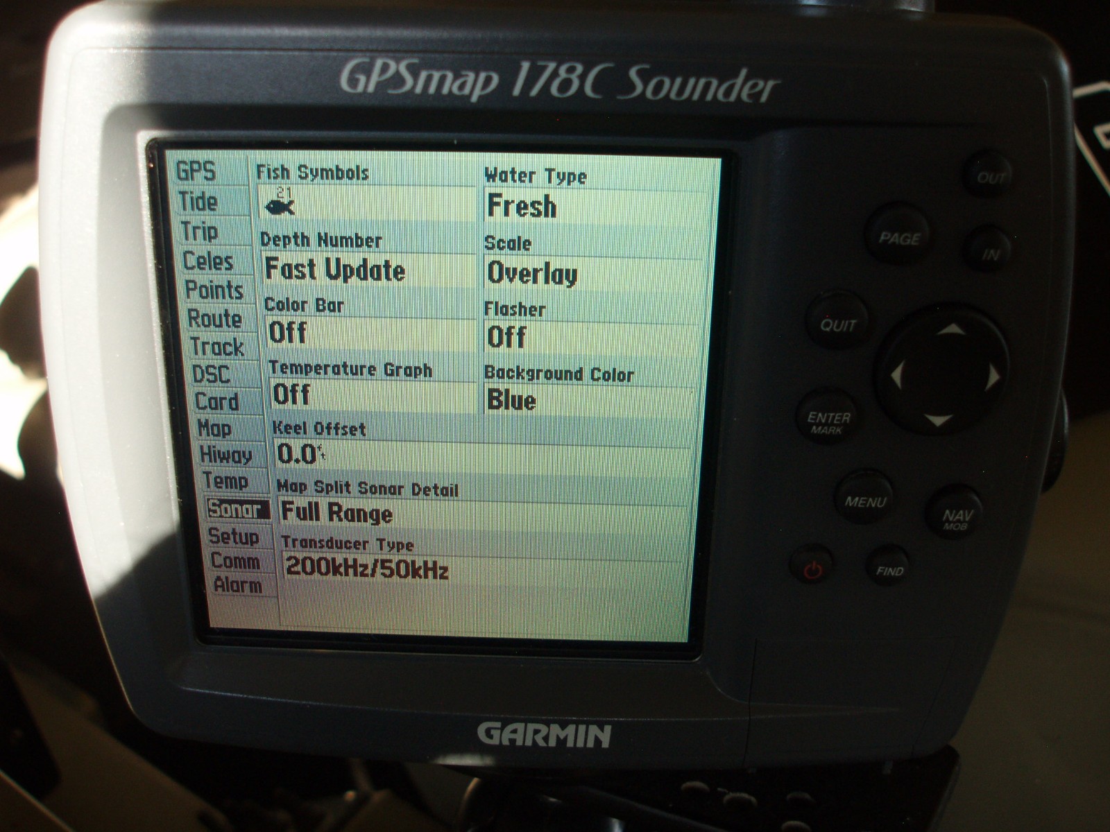 Garin 178c GPS/Map FishFinder | eBay