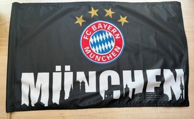 Bayern Munich Flag, Brand New, 24x14'', Munich Skyline, 2013/14 Season