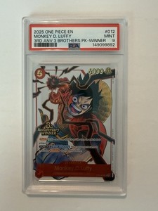 One Piece Winner Card | eBay