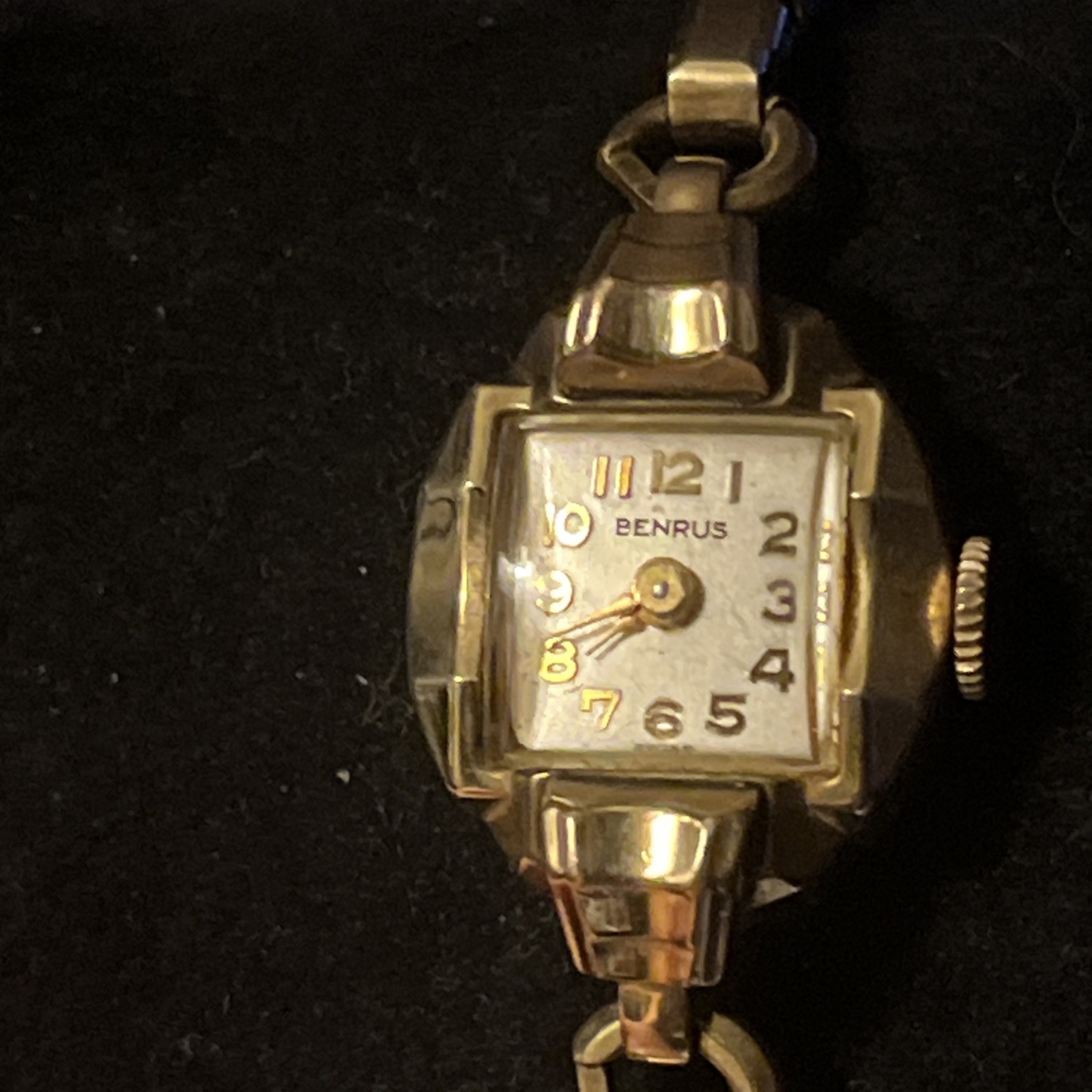 Vintage Benrus CZ 3 Women’s Watch 17 Jewels RGP Gold Bezel Repair Project