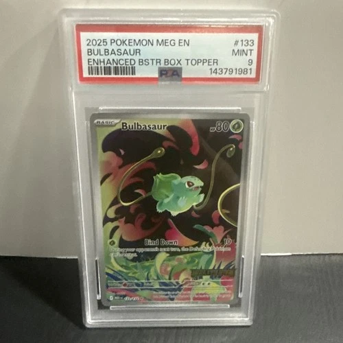 Bulbasaur - (Mega Evolution Stamped) 133/132 Miscellaneous Cards & Products Holo