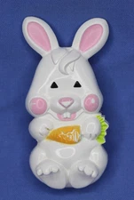 1973 Avon Solid Perfume Fragrance Glace Pin Pals Funny Bunny Easter Rabbit
