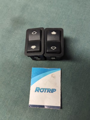 BMW E39 5 SERIES PASSENGER REAR WINDOW LIFTER BUTTONS #8368974 (P269)