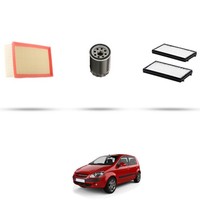 Hoffcar Set Service - 3 Filter FüR Hyundai Getz 1.1 46Kw Von 2002