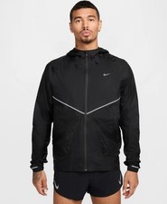Nike Storm-FIT ADV Running Jacket Black Veste Noir Men's homme Taille XXS