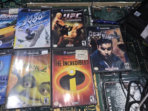 Nintendo GameCube Exact 9 EMPTY-NO GAME-Cases w/ Few Manuals/Artwork-READ ALL - Picture 9 of 21