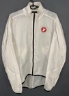 MEN'S CASTELLI RAIN JACKET CYCLING CYCLES SHIRT JERSEY MAILLOT SIZE M MEDIUM