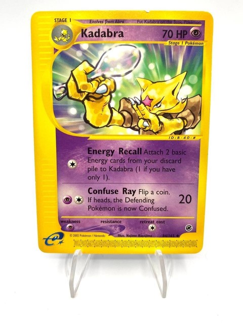 Kadabra [Reverse Holo] #84 (Expedition (2002))