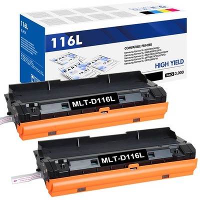 2 XXL MLT-D116L TONER FÜR SAMSUNG XPRESS M2885FW  M2825DW M2875FWM2675FN M2625D