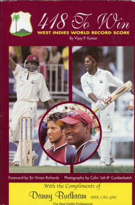 418 To Win : West Indies World Record Score Cricket Sports