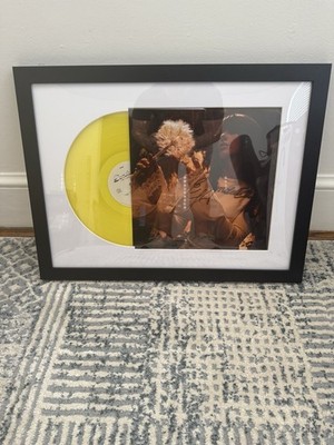 Ella Langley - Dandelion Framed Yellow Signed Insert Vinyl LP Limited Edition