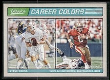 2017 Panini Classics #CC-5 Steve Young Career Colors