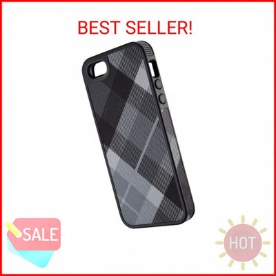 Speck Products FabShell Fabric-Covered Case for iPhone 5 & 5S - MegaPlaid Black