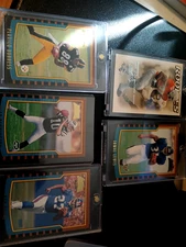 (5) LOT 2000 Bowman Football J. Lewis (wextra) Pennington Dayne Plaxico Burress