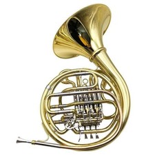 French Brass Instrument with Rotary Valves Compact Brass Instrument Student