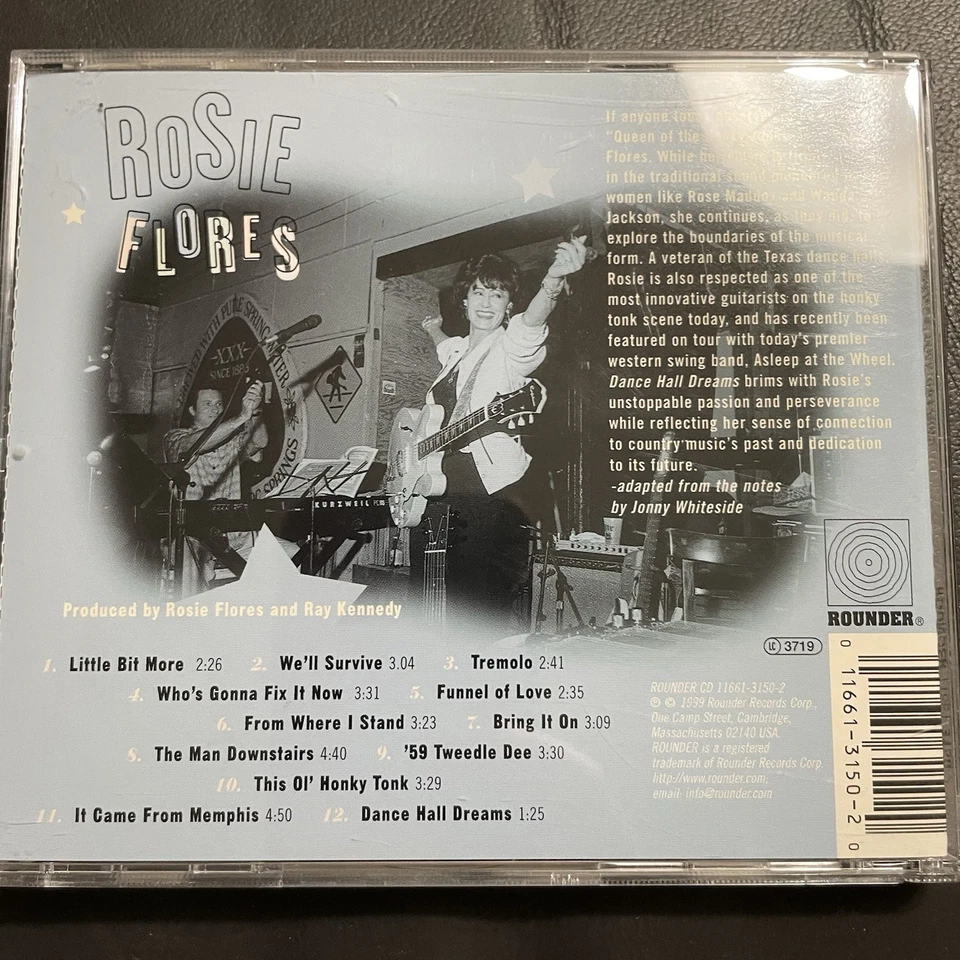 Rosie Flores 💿 Dance Hall Dreams CD (1999) - Bild 3 von 3