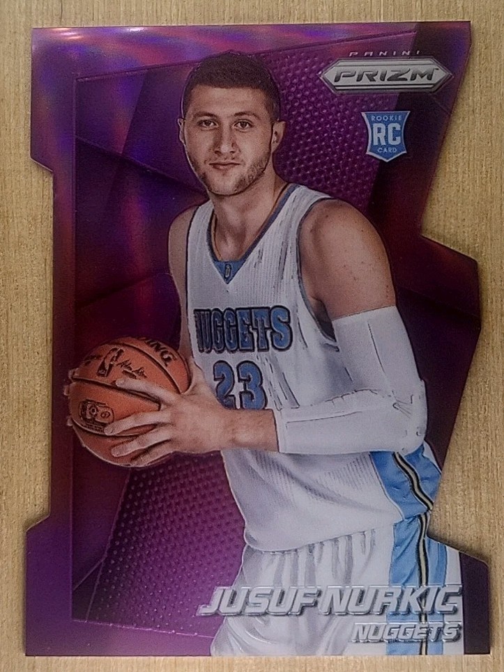 🏀 2014-15 Panini Prizm #280 Jusuf Nurkic (RC) Rookie Purple Die-Cut Prizm /139