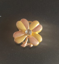 Trèfles à 4 feuilles ancien coulant de sautoir coulisseau