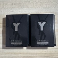 Yves Saint Laurent Y Le Parfum Spray Sample Size 0.06 fl oz Men's Fragrance x2