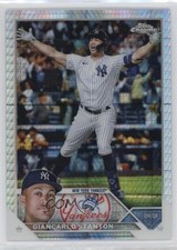 2023 Topps Chrome Prism Refractor Giancarlo Stanton #90 0nr3