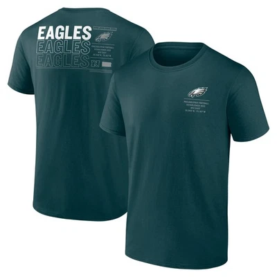 NFL T-Shirt Philadelphia Eagles Repeat Stats Football by Fanatics