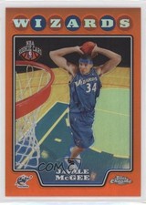 2008-09 Topps Chrome Orange Refractor 73/499 JaVale McGee #197 2b5