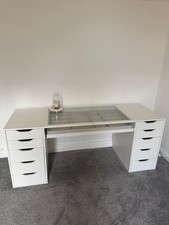 IKEA Vanity Table Custom Made White Used But in perfect condition 