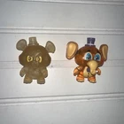 Funko Mystery Mini FNAF Five Nights Glitter Glamrock Freddy 1/72 And Orville
