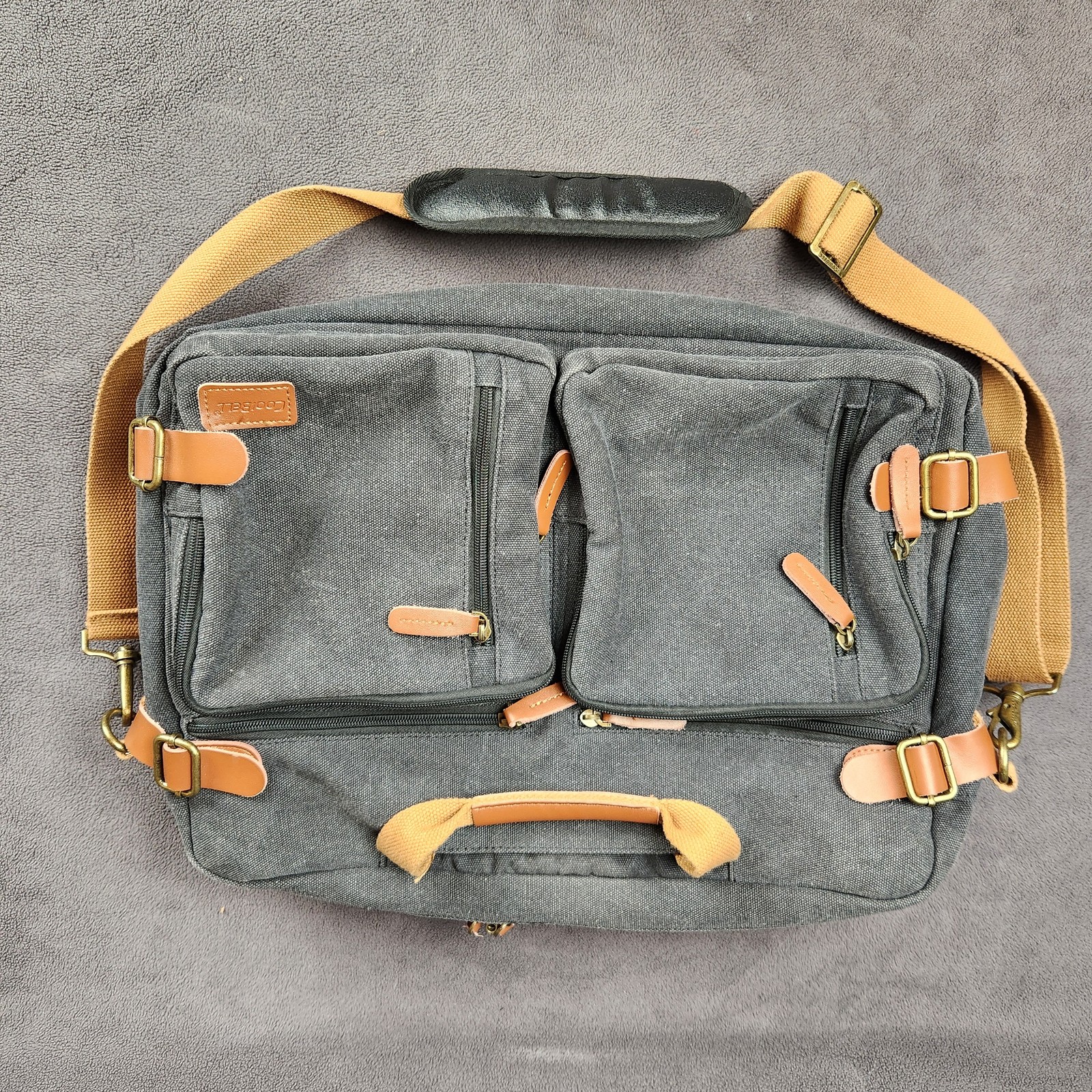 Briefcase Convertible Laptop Travel Work Carryin