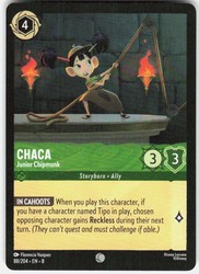 Chaca - Junior Chipmunk 88/204 Reign of Jafar Disney Lorcana