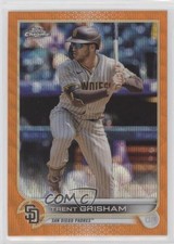 2022 Topps Chrome Orange Wave Refractor 8/25 Trent Grisham #175 x7n