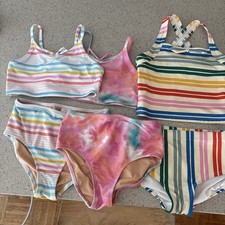Lot of Crewcuts and Hanna Anderson Girls Size 8 Bikinis