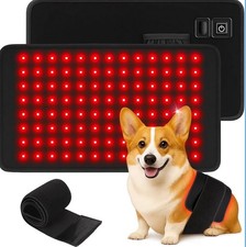 Red Light Therapy Belt for Dogs, Portable 16 8 in 660/850 nm 120-LED Pad