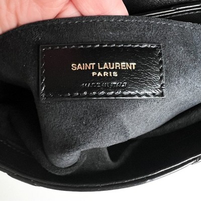 New Authentic Saint Laurent YSL Le 57 Quilted Shoulder Bag Purse