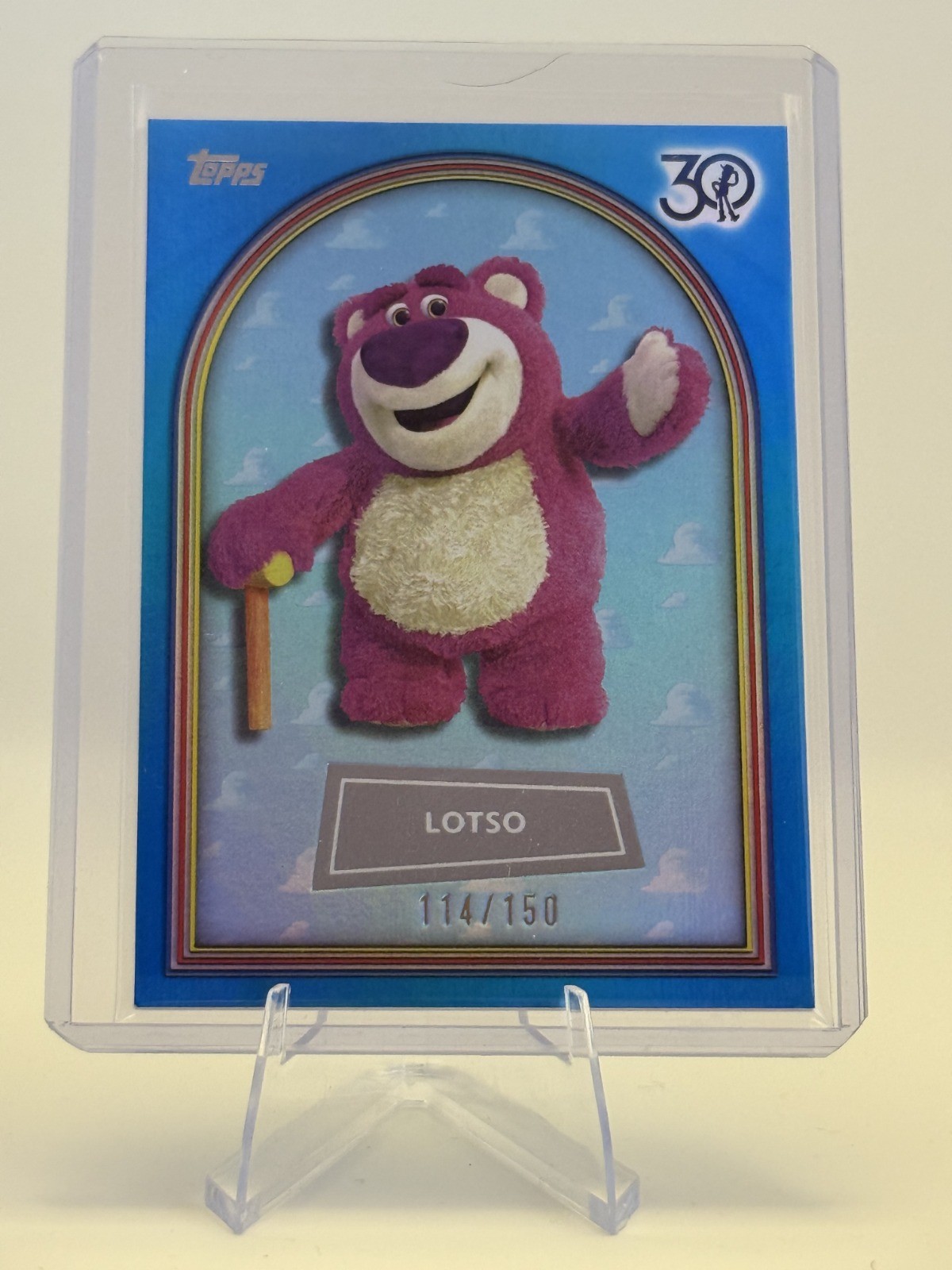 Lotso #T95-19 2025 Topps 30 Years of Toy Story 1995 trading card — raw and PSA graded price guide