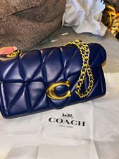 Coach Tabby 20 Schultertasche gestepptes Lede...