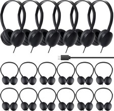 Type C Headphones Bulk for Classroom School Kids 20 Pack,XX206