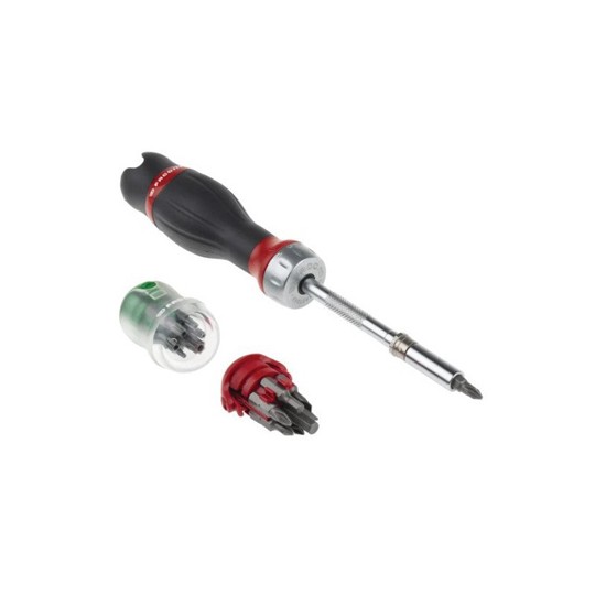 Cacciavite a cricchetto Protwist Facom - + 15 punte di fissaggio