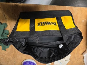 DeWalt 11"x9"x7" Small Tool Bag Canvas Carrying Bag