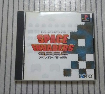 Space Invaders 2000 PS1 Japanisch Ver Gebraucht Getestet Mit Hülle Shooting Game