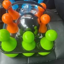 Kids Bowling Toy Set - Green, Orange blue