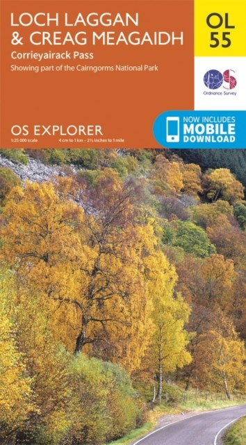 Ordnance Survey Unisex Noa Explorer Map Of Loch Laggan And Creag Meagaidh - Image 5