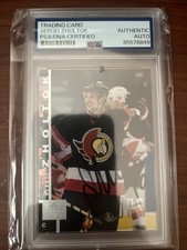 Sergei Zholtok Autograph 1997-98 Upper Deck Signed Auto Card PSA/DNA Auth R.I.P.
