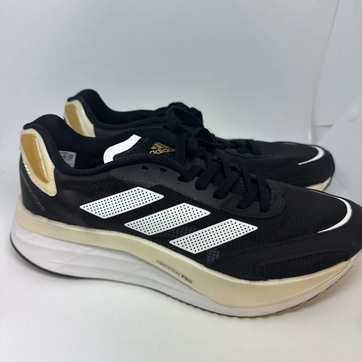 adidas Adizero Boston 11 Black White W for sale | eBay